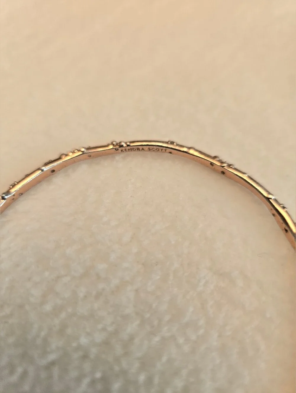 Kendra Scott Kingsley Rose Gold Set 5 Bangle Bracelets